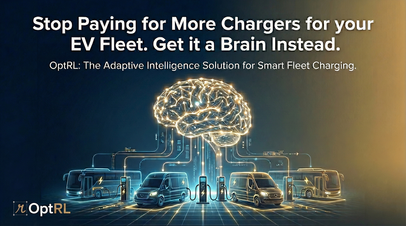 Stop Paying for More Chargers for your EV Fleet. Get it a Brain Instead.
